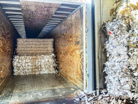 Recycling at New York Folding Box Company